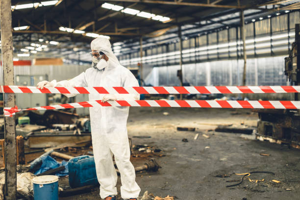 Professional Biohazard technician working in Maryland, MD